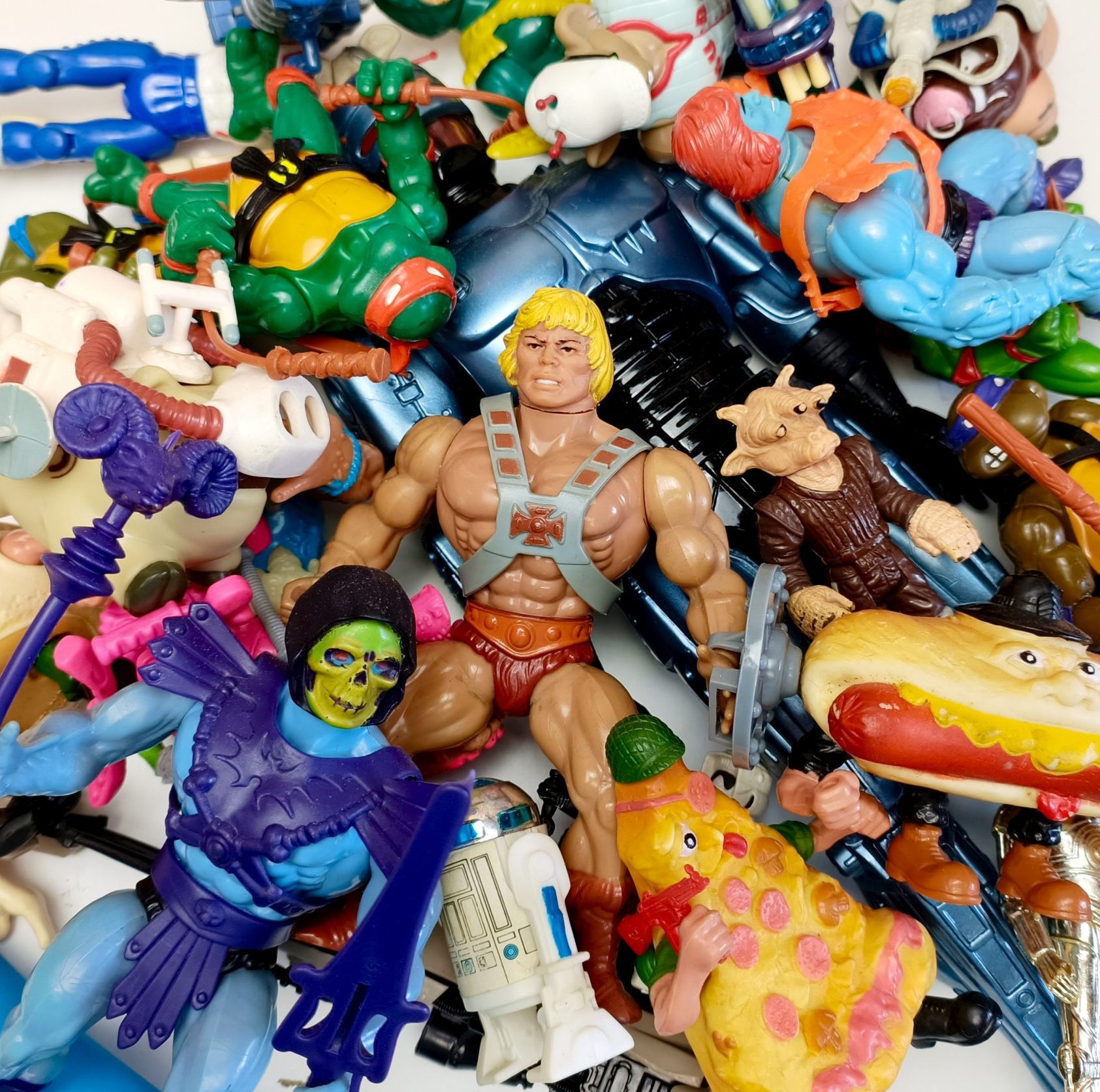 comprar juguetes antiguos - figuras retro años 80